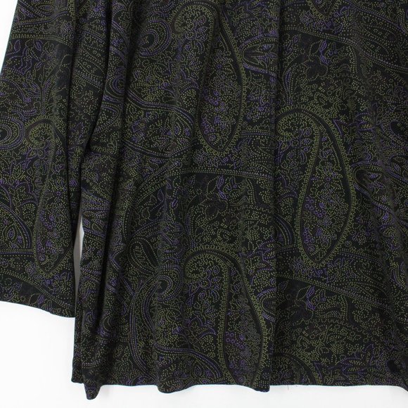 Vikki Vi Cardigan Top Womens Petite Multicolor One Button front Lightweight 1XP - Picture 4 of 10